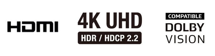 Logo 4K UHD dla Marantz NR1609