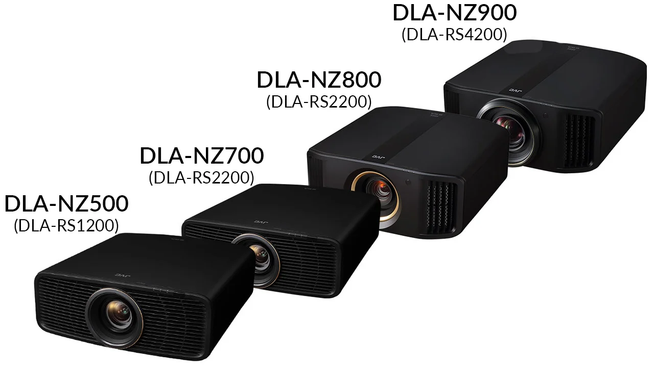 porównanie projektorów modeli JVC do kina domowego